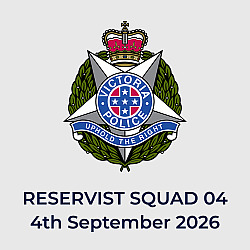 Police Reservist Squad 04 - 4th September